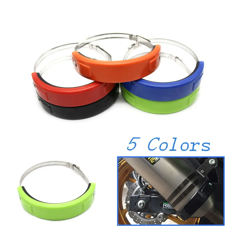 

Hot sell For SUZUKI SV650/S SV 650 Accessories Silencer/Round Oval Exhaust Protector Can Cover