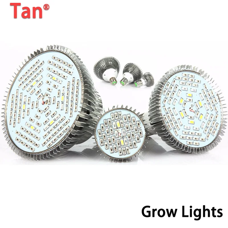 

Hot sale LED grow light E27 AC85-265V 40W 50W 80W smd5730 48leds 78leds 120leds Warranty period 2 years