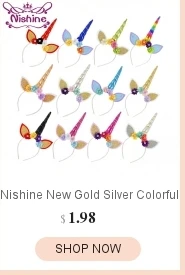 Nishine 10 шт./лот 2018 новорожденных сжечь Роза оголовье с Кристалл Rhinestone Упругие девушки дети Головные уборы Подставки для фотографий