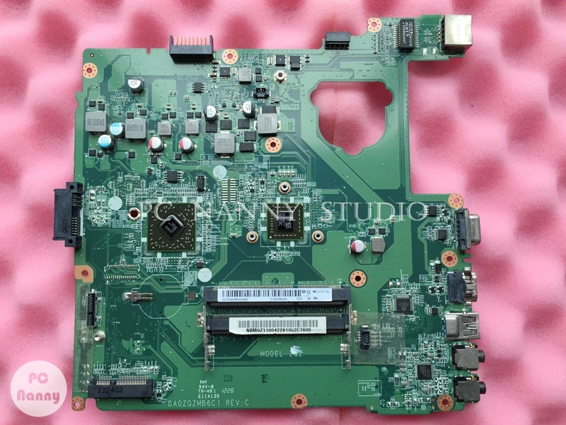 ZQZ NBM0Z11004 DA0ZQZMB6C1 ноутбук PC материнская плата ddr3 для acer aspire E1-421 встроенное ЦПУ HD 7310 |