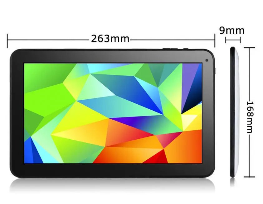 Boda планшетный ПК 10 дюймов 32G 10," дюймов Android 4,4 KITKAT HDMI планшетный ПК четырехъядерный WiFi Google Allwinner/крышка клавиатуры