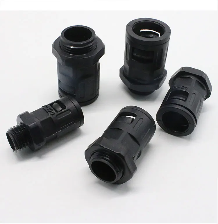 Gland Cable AD42.5 Corrugated Pipe Connector PG36 Pipe Joint Clamps Screw 5Pcs Gland Cable AD42.5 Corrugated Pipe Connector PG36 Pipe Joint Clamps Screw 5Pcs