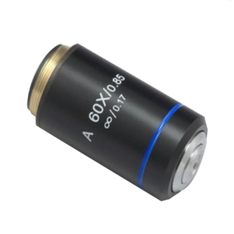 

60X Achromatic Infinite Infinity Plan Objective Lens for Biological Microscope Zeiss Olympus Infinity Microscope