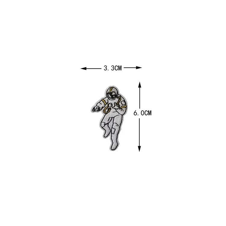 Набор из 3 нашивок для утюга с астронавтом нашивки одежды вышивкой нашивка