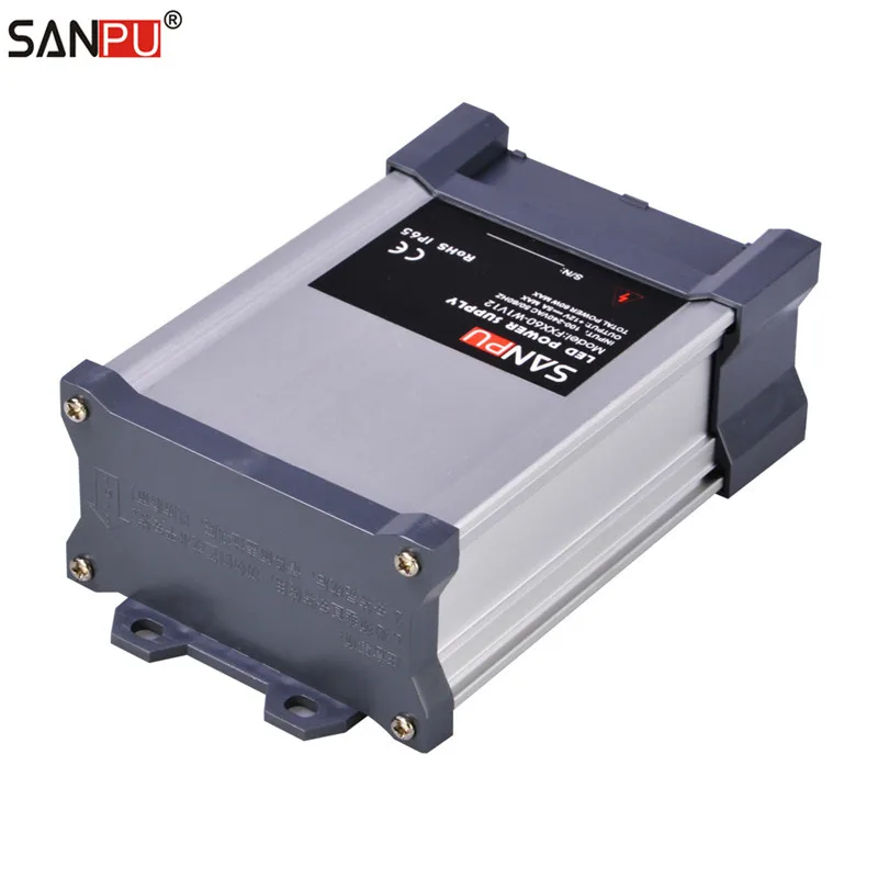 

SANPU SMPS 60w 12v Power Supply 5a Rainproof Ourdoor Use 220v 110v ac to dc Lighting Transformer Constant Voltage Switch Driver
