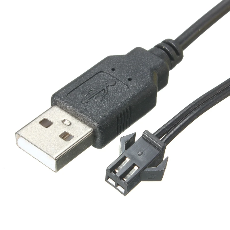 USB контроллер преобразователя для 1-3 м светодио дный El провода светятся гибкий неон DC5V USB Мощность адаптер USB Разъем преобразователя драйвер