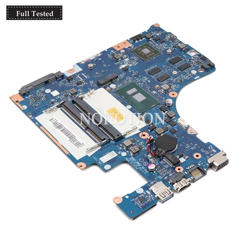 low cost  NOKOTION BMWQ1 BMWQ2 NM-A481 Main board For Lenovo Ideapad 300-15ISK Laptop motherboard SR2EU i3-61