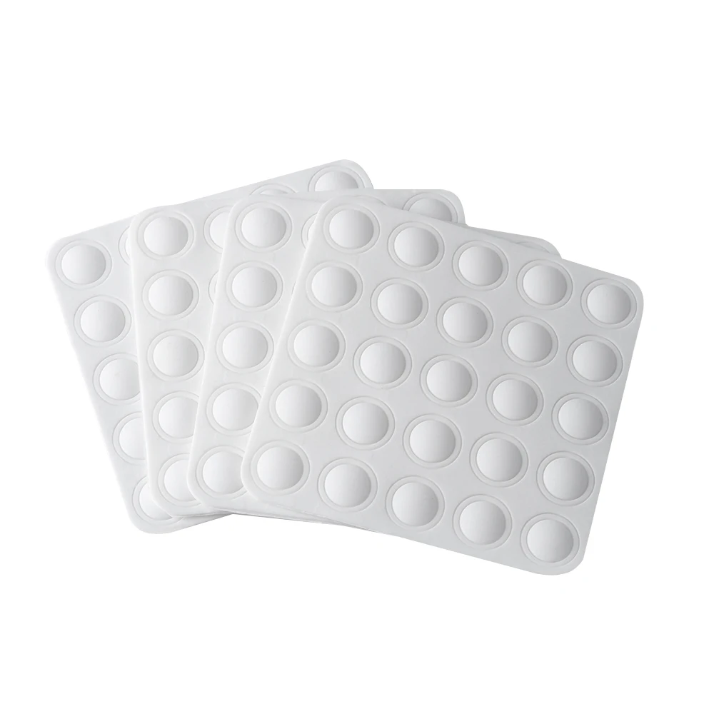 

25 Buttons/sheet Nail Color Button UV Gel Polish Color Display Label Sticker Silicone Adhesive Paster Manicure Nail Tool