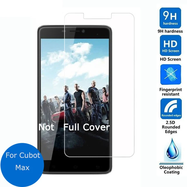 

For Cubot max Tempered Glass Original 9H High Quality Protective Film Explosion-proof Screen Protector For Cubot max 4G 6.0"