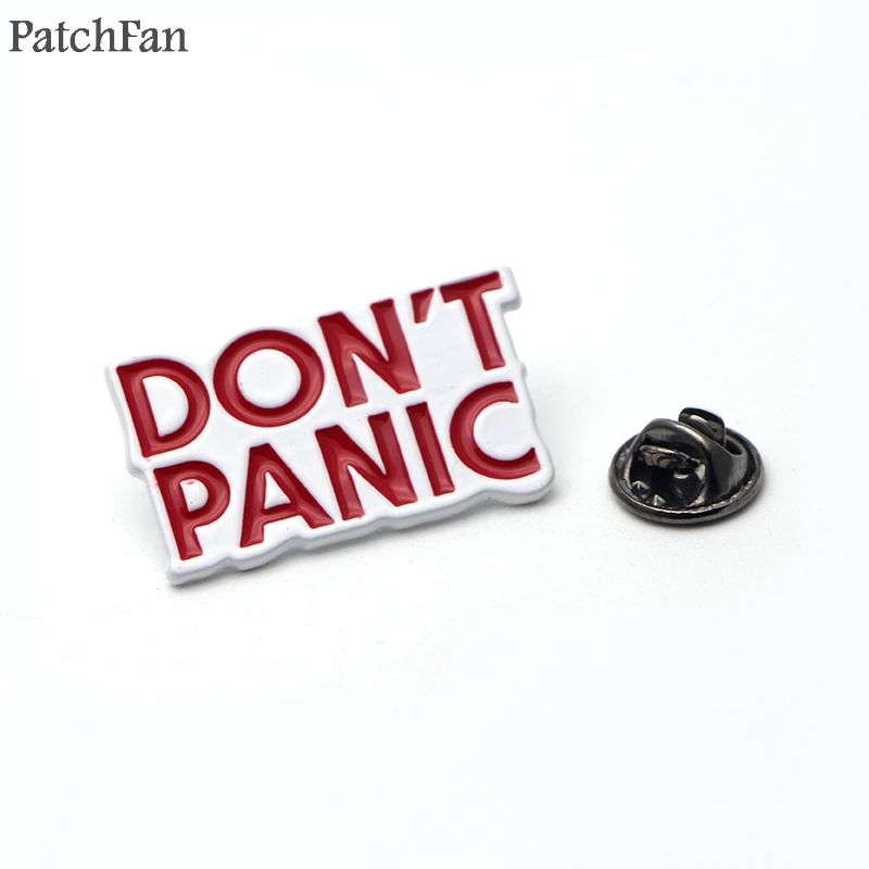 A0669 Patchfan в HITCHHIKER'S руководство по Галактике цинка шпильки para рубашка пальто