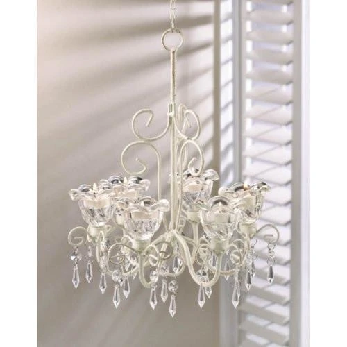 

Crystal Blooms Candle Chandelier