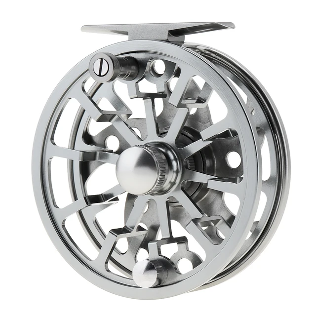 Special Price Silver Ultralight 7/8 WT Fly Fishing Reel Aluminum Alloy CNC Machine Cut 145g Large Arbor Casting Former Ice Reel Special Price Silver Ultralight 7/8 WT Fly Fishing Reel Aluminum Alloy CNC Machine Cut 145g Large Arbor Casting Former Ice Reel