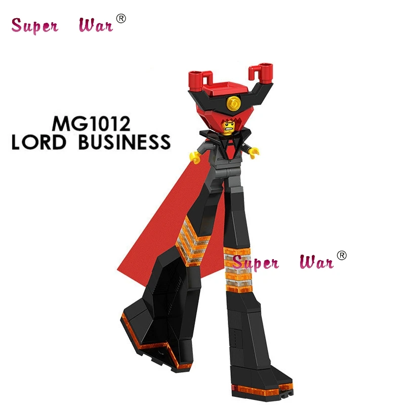 

Single Super Heroes Lord Business Rhino Steppenwolf Woderwoman War Ares Thanos model building block toys for children