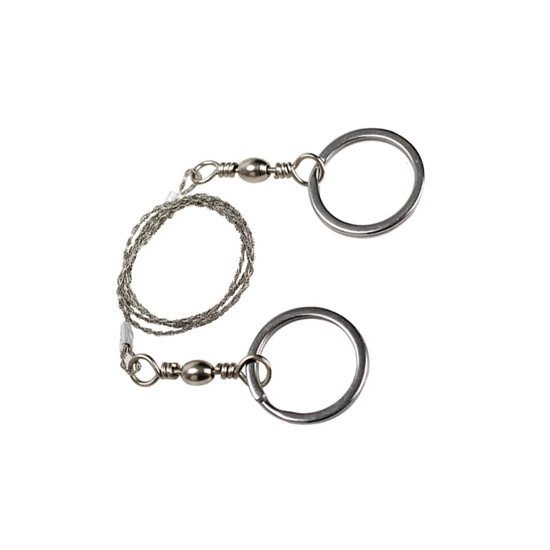 

Survival Wire Saw Cutter Outdoor Emergency Camping Hunting Tools _WK