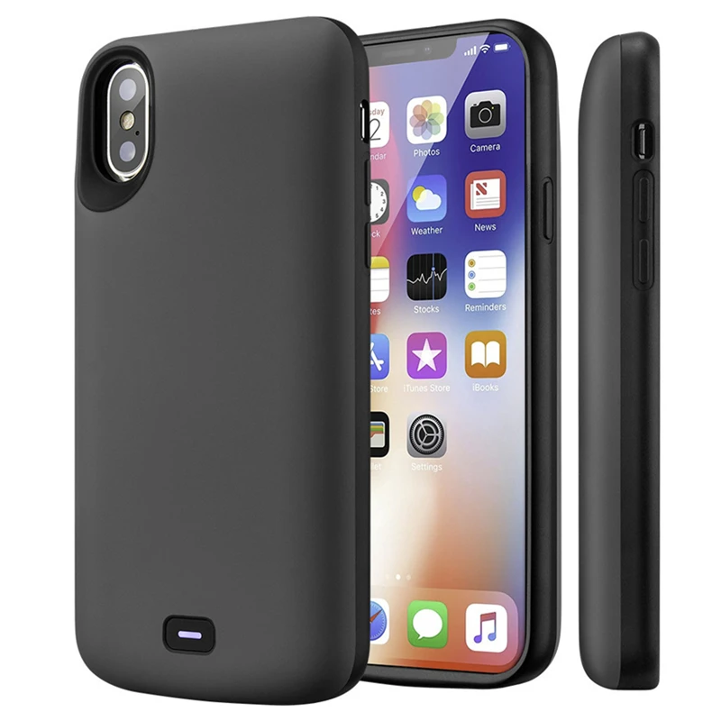 NTSPACE 5000 мАч портативное зарядное устройство чехол для iPhone X Xs power Case Внешний блок питания для iPhone Xs чехол для батареи