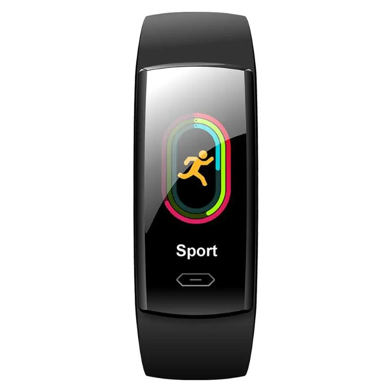 Q90 умный Браслет TFT HD Экран Смарт-часы для фитнеса Водонепроницаемый IP67 сердечного ритма крови Давление мониторинга кислорода для iOS Android