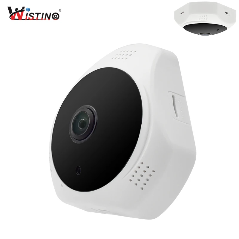 Wistino 960 P видеонаблюдения VR панорамный Камера Wi-Fi Ночное видение 360 вид Камера s P2P видеонаблюдения Видеоняни и радионяни V380 сигнализации