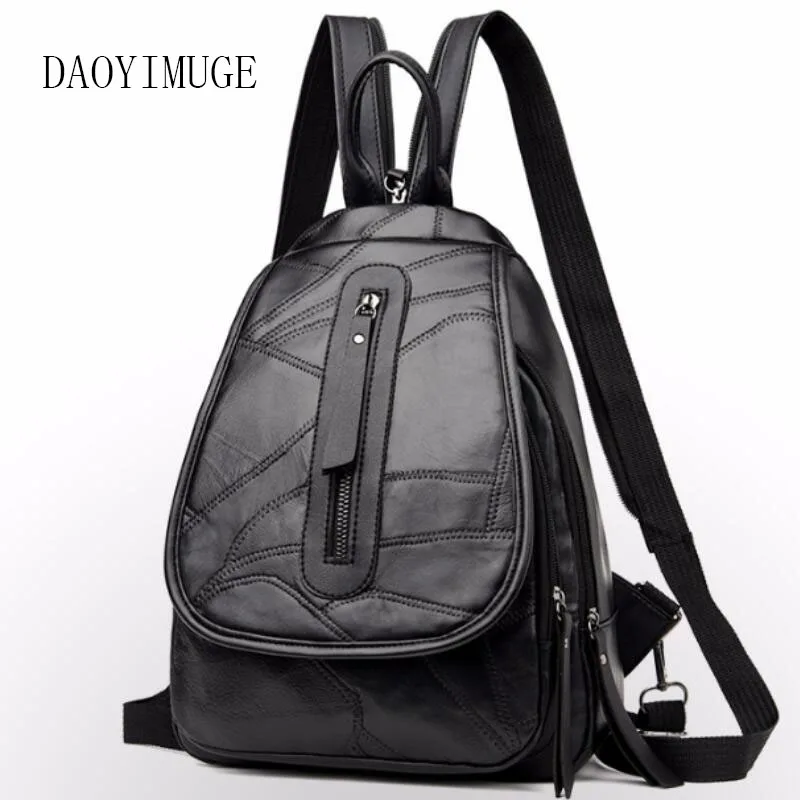  Multi-function female chest bag large capacity student backpack - 32917607121