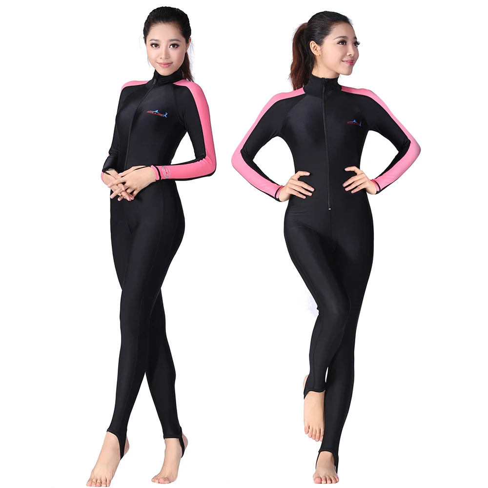 

Diving Wetsuit For Women Full Body Diving Swimming Surfing Spearfishing Wet Suit Jumpsuit Uv Protection Snorkeling Surfing Suit