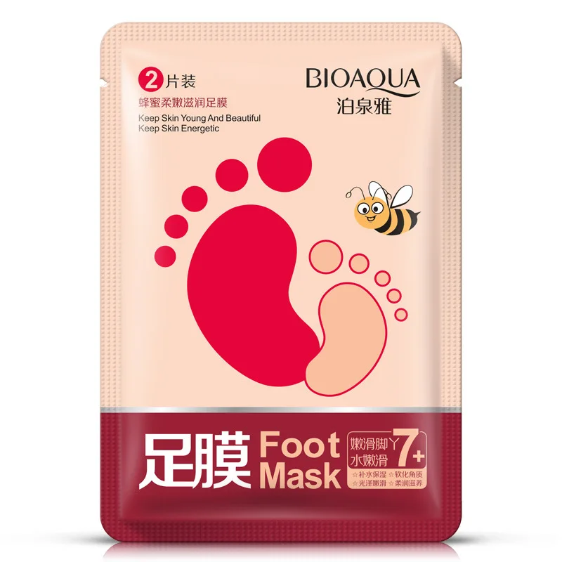 

1pair=2 pcs Baby Feet Exfoliating Honey Foot Mask Magic Skin Peeling Dead Skin Feet Mask Socks Sosu Socks Moisturizing Skin Care