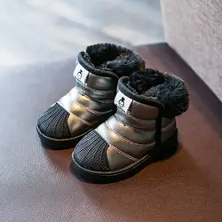 2017 детская обувь зимние ботинки флип волос комплекты теплые и водонепроницаемые обувь для мужчин и женщин ботинки