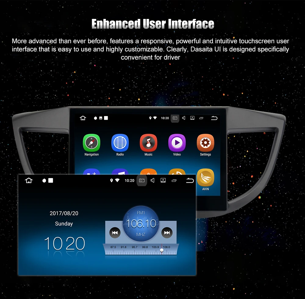 Clearance Dasaita 10.2" Android 8.1 Car GPS Player Navi for Honda CRV 2012-2014 with 2G+16G Quad Core Car Stereo Radio Multimedia 9 Clearance Dasaita 10.2" Android 8.1 Car GPS Player Navi for Honda CRV 2012-2014 with 2G+16G Quad Core Car Stereo Radio Multimedia 9