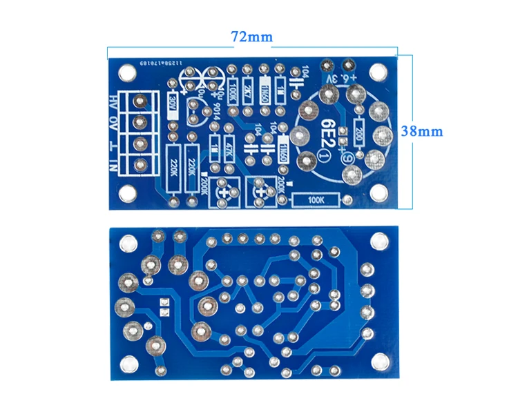 AIYIMA 6E2 ламповый предусилитель аудио Плата VU уровень мощности Драйвер плата индикация громкости желчный предусилитель вакуумный тоновый сигнал Diy наборы