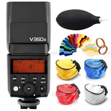 Godox V350S TTL 2.4G Li-ion Camera Speedlite Flash with Built-in Rechargeable Battery for Sony ILCE6000L,a77II,RX10,a9,a99 etc. цена Godox V350S TTL 2.4G Li-ion Camera Speedlite Flash with Built-in Rechargeable Battery for Sony ILCE6000L,a77II,RX10,a9,a99 etc. цены онлайн