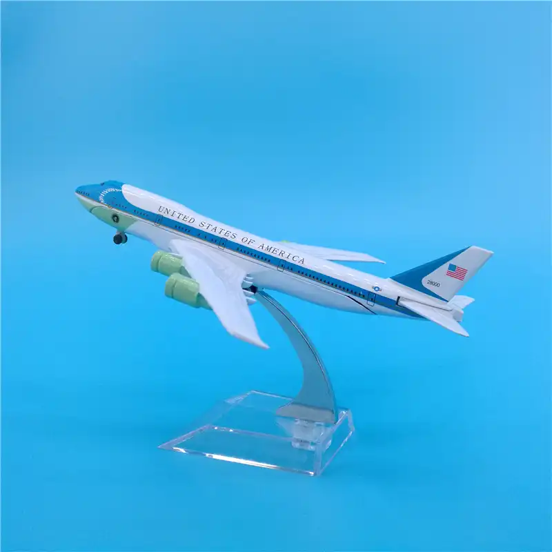 16 см модель самолета США ВВС № 1 шасси Boeing 747 B747 украшение Airbus креативный подарок| |