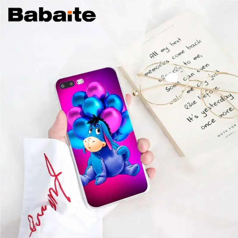 Babaite Baby Eeyore Donkey специальный чехол для телефона для iPhone 8 7 6 6S Plus 5 5S SE XR X XS MAX 10 11 11pro 11promax