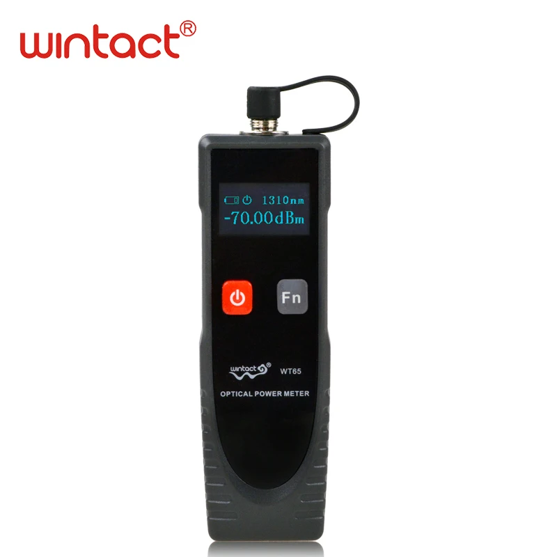 

WINTACT WT65 Optical Power Meter Digital Ftth Fiber Optic Tool Optical Fiber tester