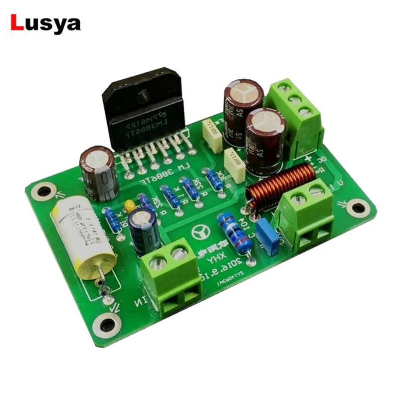 

LM3886TF HiFi Mono Power Amplifier Board Amplificador Audio 68W 4-8 ohm Assembled B9-005