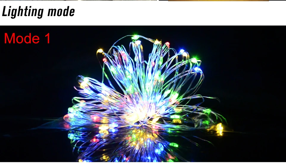 1_10 10M USB Power LED String Copper Wire Waterproof garland Lights for Holiday Party Wedding Christmas Decoration Fairy Lighting