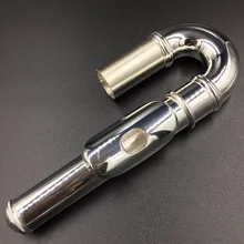 Детская флейта мундштук инструмент, фурнитура с серебряным покрытием Флейта глава