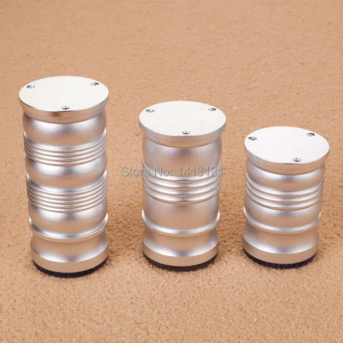 شحن مجاني 8 سنتيمتر الفضاء الألومنيوم الأثاث الساق الأثاث طاولة القهوة أريكة السرير خزانة خزانة دعم الساق القدم الأجهزة جزءا