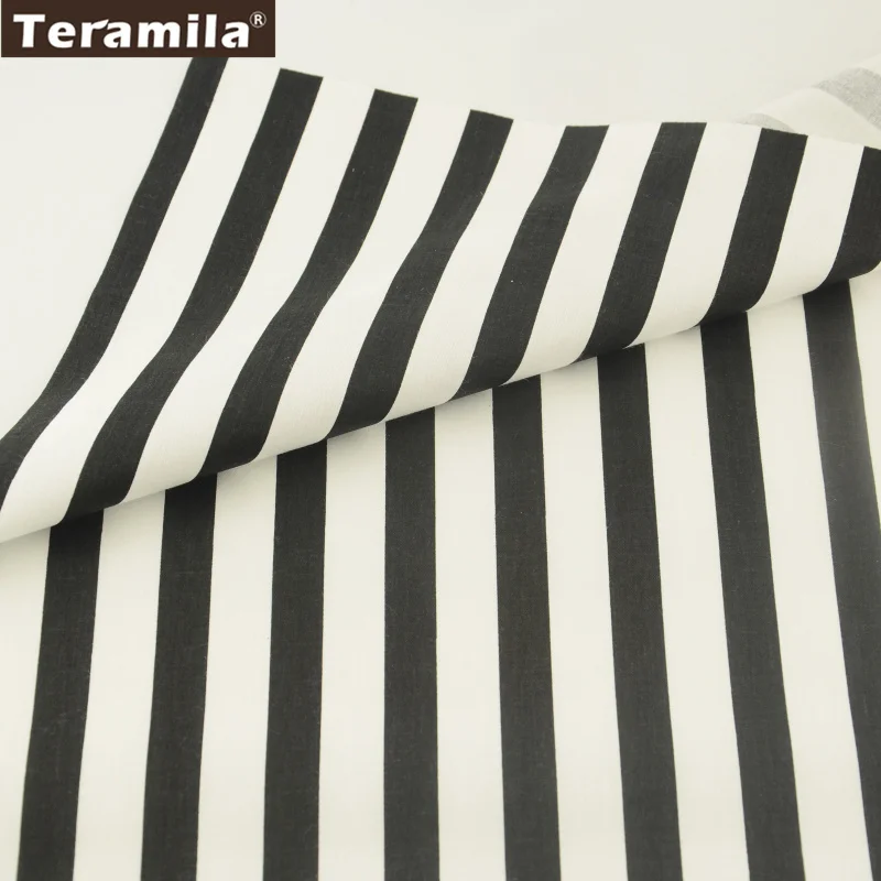 

2017 Teramila Cotton Fabric News Printed Stripe Pattern Cotton Fabric Tissue Twill Fat Quarter Material Bed Sheet Patchwork