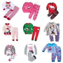 2017 Girls Pijama Christmas Pajamas Pijama Infantil font b Kids b font Girl font b Pyjama