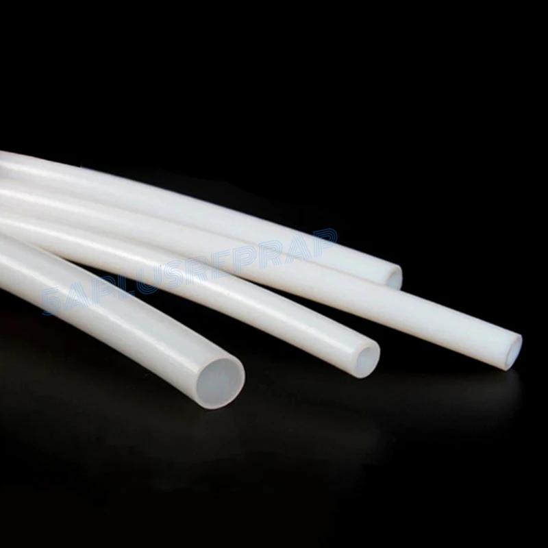 1 متر 1 مللي متر 2 مللي متر 3 مللي متر 4 مللي متر 6 مللي متر 8 مللي متر PTFE تفلون أنبوب ل 3D طابعة أجزاء الأنابيب بودين J-رئيس