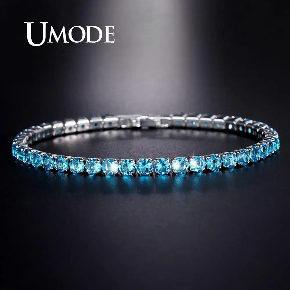 Браслет для тенниса UMODE Мужчин Ювелирные изделия Роскошные браслеты женщин