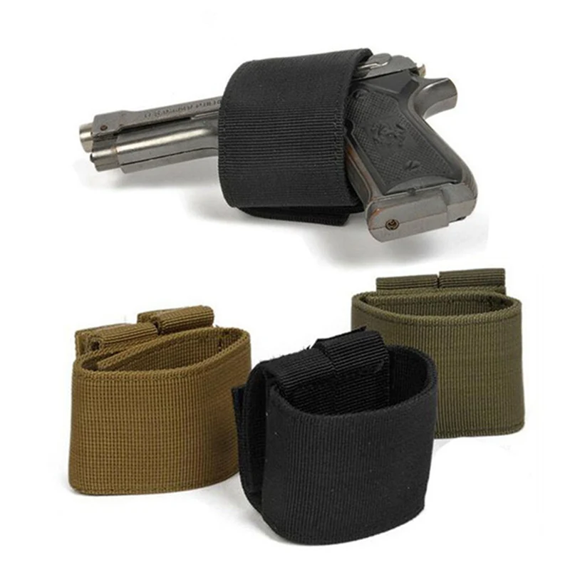 Universal Tactical Air Gun Holster Durable Hunting Pistol Bag And Ring