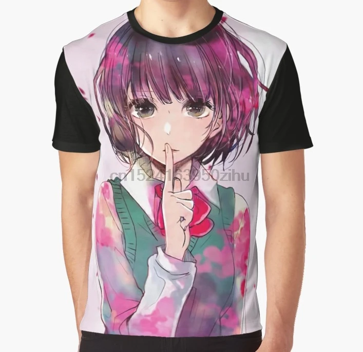 

All Over Print T Shirt Men Funny tshirt KUZU NO HONKAI Graphic T-Shirt