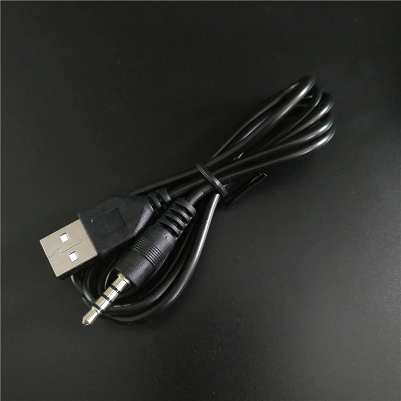 Штекер 3 5 мм аудиоразъем AUX кабель для зарядки USB 2 0 100 см черный|Кабели USB| |