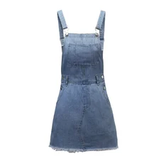2 colors Women's Fashion Classic Adjustable Straps Denim Pinafore Bib Pocket Overall sexy Fashion Skirt with Pockets S-2XL 2 colors Women's Fashion Classic Adjustable Straps Denim Pinafore Bib Pocket Overall sexy Fashion Skirt with Pockets S-2XL