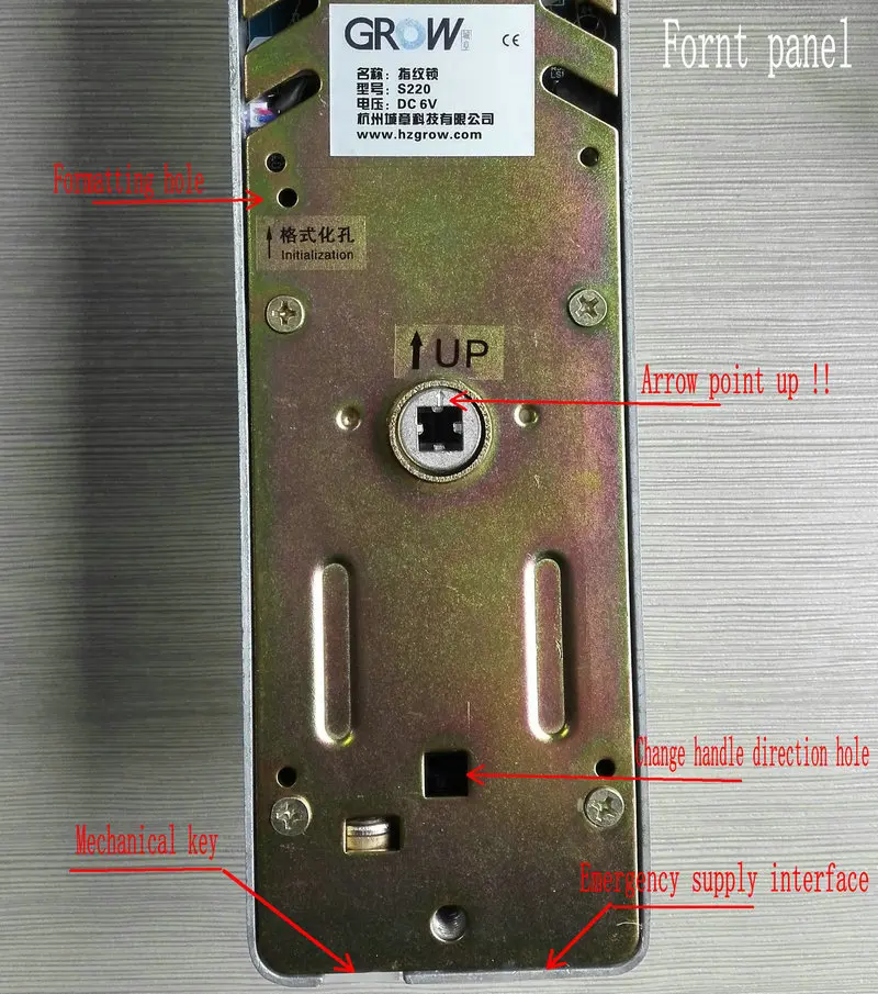 S220 биометрический пароль отпечатка пальца дверной замок