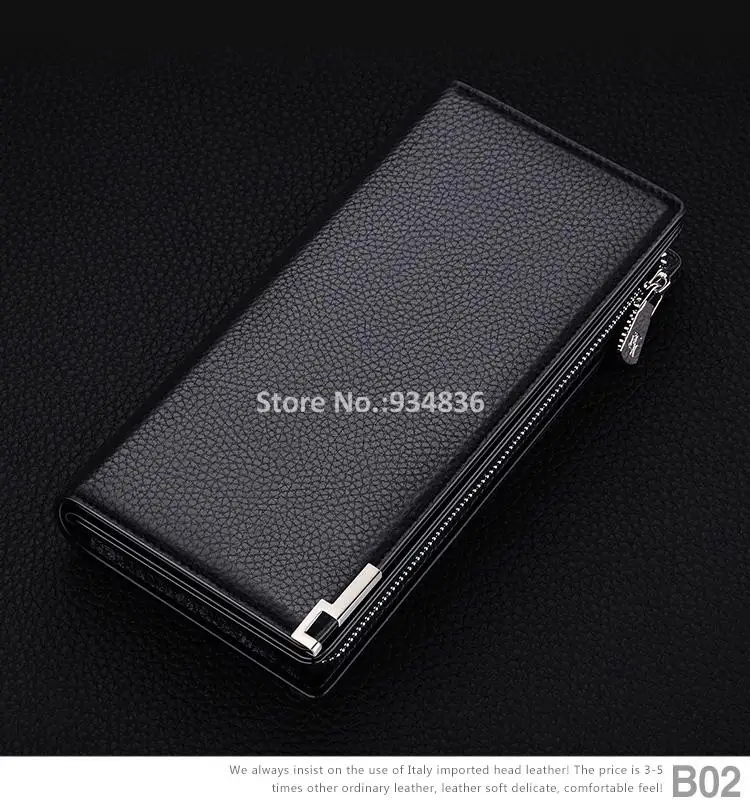 designer leather wallet