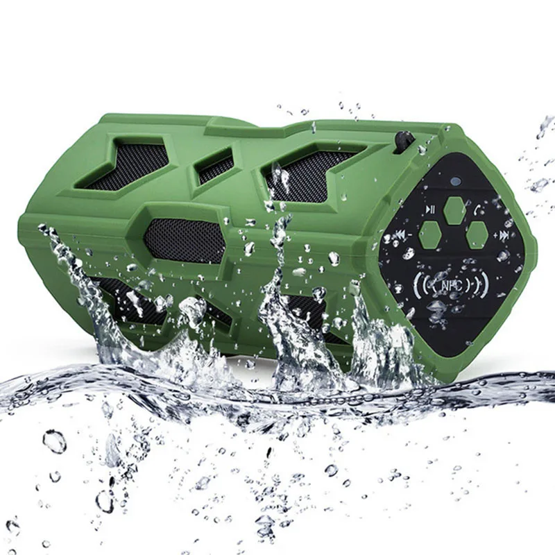 FUU Новый Прямоугольник Открытый водонепроницаемый Bluetooth динамик Мобильная