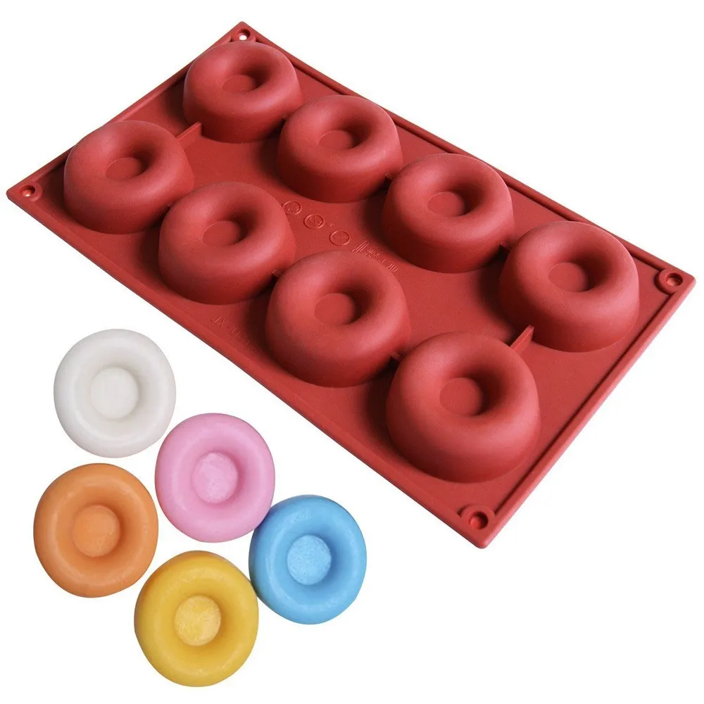 

Silicone Mold Donut Cupcake Muffin Mold Cake Baking Mold Cake Decorating tools gateau silikon form J25#5