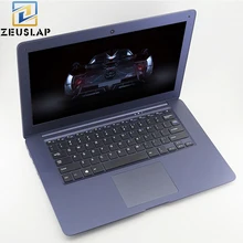 14inch Ultraslim 8GB RAM 120GB SSD Windows 7 10 System Intel Quad Core With Russian Keyboard
