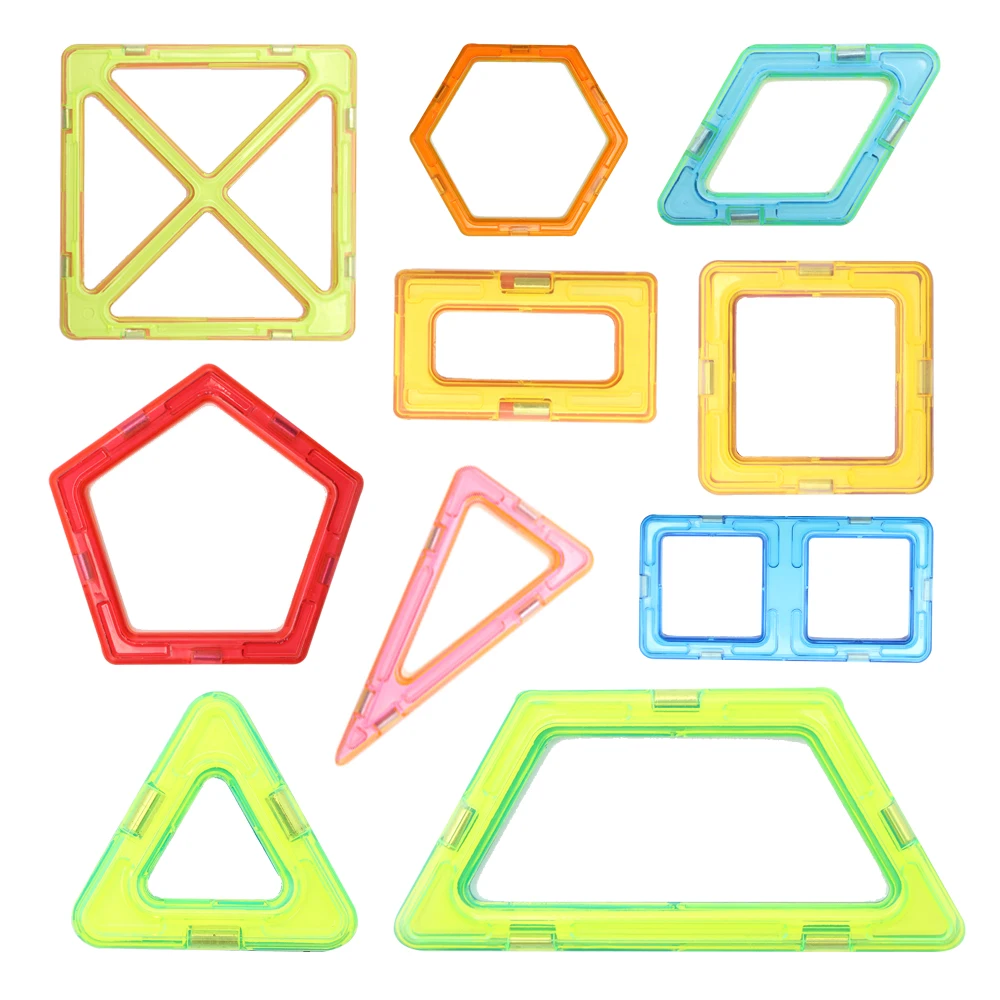 Espeon 10pcs/lot Magnetic Constructor Multicolor Brick Part DIY 3D Designer Kids Educational Base Construction Toys | Игрушки и хобби
