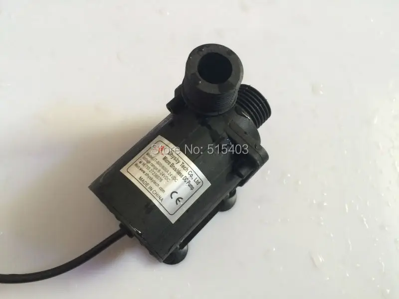 

2pcs/Lot 24Vdc Micro Brushless DC pump Max Lift 5M Flow 1100LPH 100C Low noise For water heater pressurized Plumbing mattresses